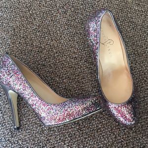 Ivanka Trump Glitter Heels